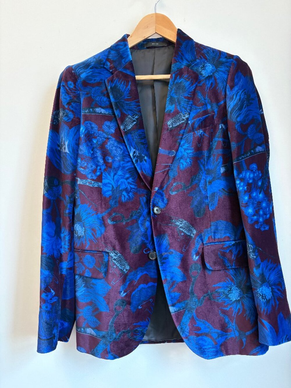 Paul Smith Velvet/Velour Evening Jacket - 38R - Excellent Condition - Stunning